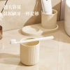 High-quality plastic dental cups, washbasin cups, fashionable cream-style home mouthwash cups, new Nordic couple toothbrush cups Application Scenario